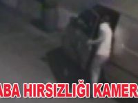 Saniyelik araba hırsızlığı kamerada