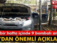 Son bir hafta içinde 9 bomba yüklü araç