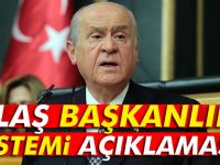 Bahçeli'den başkanlık sistemi açıklaması