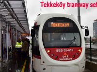 Tekkeköy tramvay seferi başladı