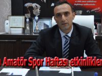 Bafra'da Amatör Spor Haftası etkinlikleri başladı.