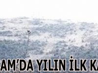 Kızlan'a yılın ilk karı düştü