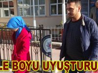 Baba, oğlu ve gelini uyuşturucudan gözaltına alındı