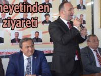 CHP heyeti Bafra ilçe teşkilatını ziyaret etti