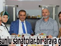 Samsunlu sanatçılar bir araya geldi