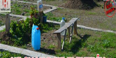 Bafra’da yeni mezarlığın ne yolu var ne suyu