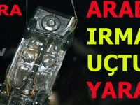 Bafra’da bir araba ırmağa uçtu 3 yaralı