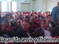 Alaçam'da servis şoförlerine eğitim
