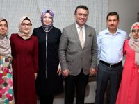 Taşçı’dan hacılara ziyaret.