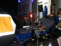 Cumhuriyet ortaokulu önünde kaza 3 yaralı