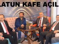 Eflatun kitap Kafe açıldı