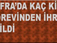 Bafra'da görevden ihraç edilenlerin listesi