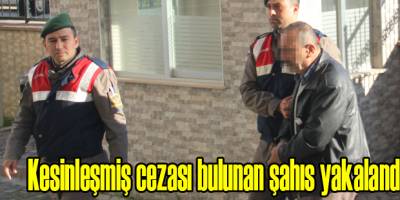 Bafra’da Yol Kontrolünde Kesinleşmiş Cezası Bulunan Şahıs Yakalandı