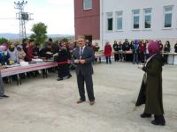 Vezirköprü'de Mezuniyet yıllığı için kermes