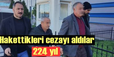 Çocuk istismarına 224 yıl hapis cezası