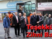 Hacınabi mahallesi sakinleri hizmete teşekkür etti
