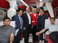 Alaçam AK Parti’den Kızılay’a kan bağışı