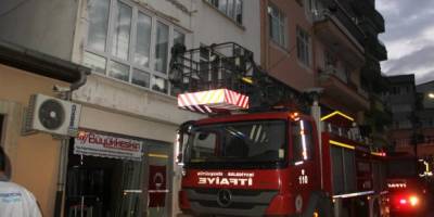 Bafra'da yangın korkuttu