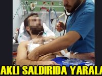 Bıçaklı saldırıda yaralandı