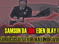 TIR sürücüsü seyir halindeki aracının içinde vuruldu