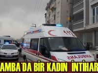 Çarşamba'da bir kadın intihar etti
