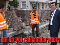 Atakum’da yol çalışmaları durmuyor