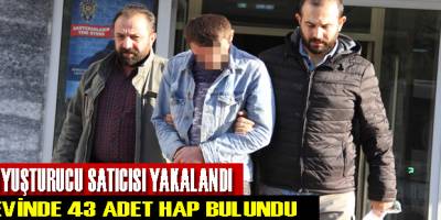 Uyuşturucu hap satan genç gözaltına alındı