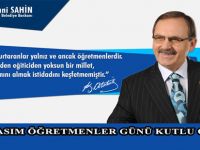 BAFRA BELEDİYE BAŞKANI ZİHNİ ŞAHİN’İN ÖĞRETMENLER GÜNÜ MESAJI