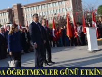 Bafra`da öğretmenler günü