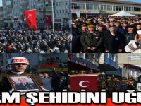 Fırat Kalkanı Harekatı şehidi Samsun'da son yolculuğuna uğurlandı