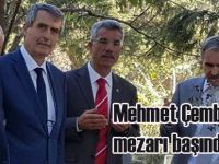 Mehmet Çembeloğlu mezarı başında anıldı