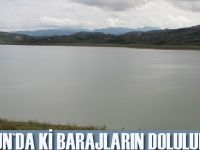 Samsun'daki barajların doluluk oranı yüzde 79.67