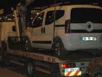 Trafik uygulamasına girmemek için aracını bırakıp kaçtı