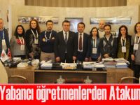 Yabancı öğretmenler Atakum'u ziyaret etti