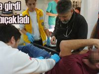 Bunalımda girdi kendini bıçakladı