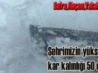 Kar yüzünü gösterdi