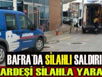 Bafra'da silahlı saldırı: 2 yaralı