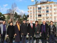 Balkan Türk heyetinden Alaçam ziyareti