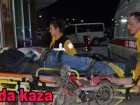 Bafra'da Mobilet kazasında 1 kişi yaralandı