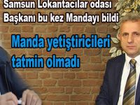 SAMSUN LOKANTACILAR ODA BAŞKANI ÇARK ETTİ
