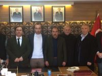 Gümüşhane'lilerden MHP'ye ziyaret.