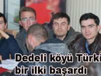 Türkiye’de ilk defa bir köyde girişimcilik kursu açıldı.