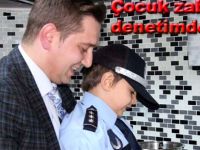 Çocuk zabıtalar iş başında!