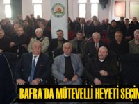 Bafra`da mütevelli heyet üyeliği seçimi yapıldı