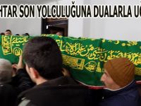 ESKİ MUHTAR SON YOLCULUĞUNA DUALARLA UĞURLANDI