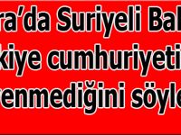 Madem Türkiye Cumhuriyeti`ne güvenmiyorsun!