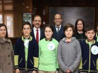 BAŞKAN ŞAHİN SU KÂŞİFLERİ İLE BERABER OLDU