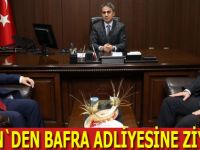 BAŞKAN ZİHNİ ŞAHİN, ADLİYEYİ ZİYARET ETTİ