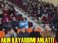 Akın, " Engelli sorunları ve ilk yardım konulu seminer verdi