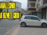 Bafra'da kaldırımlar hizmete girdi!